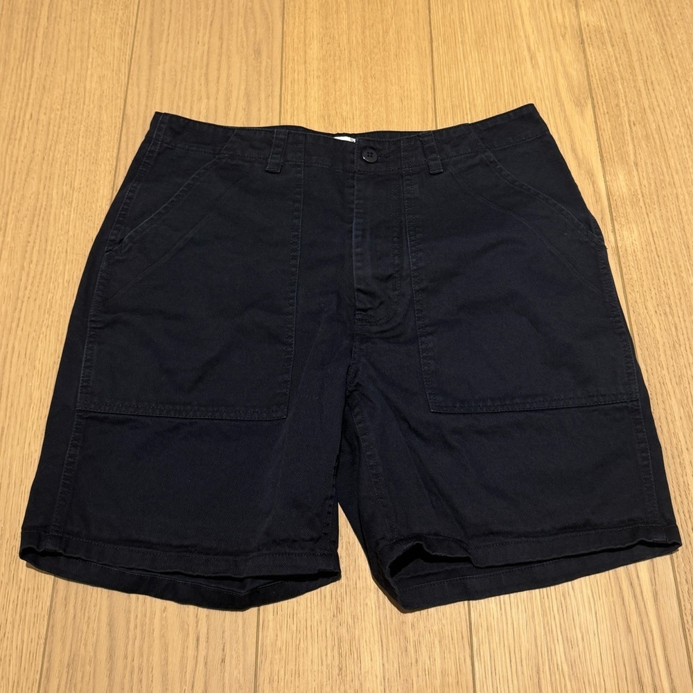 NEED by Need Supply Navy Green Cargo Shorts Size 31